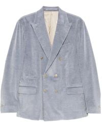 Eleventy - Ribfluwelen Blazer - Lyst