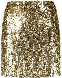 Atu Body Couture - Sequin-embellished Fitted Mini Skirt - Lyst