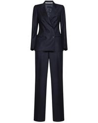 Tagliatore - Pinstriped Double-Breasted Suit - Lyst