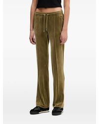 Juicy Couture - Embellished Straight-Leg Trousers - Lyst