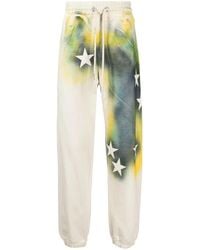 Palm Angels - Star-Print Cotton Track Pants - Lyst