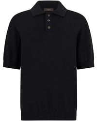 Slowear - Buttoned Short-Sleeve Knitwear - Lyst