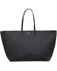 Lacoste - Xxl L.12.12 Concept Logo-Embroidered Tote Bag - Lyst