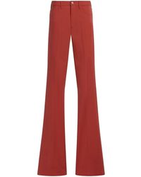 Marni - Pressed-crease Flared Trousers - Lyst