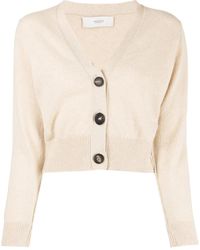 Pringle of Scotland - Cropped Button-Up Cardigan - Lyst