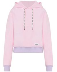 Moschino - Hoodie À Patch Logo - Lyst