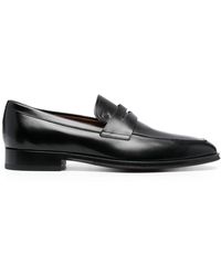Tod's - Square-Toe High-Shine Loafers - Lyst