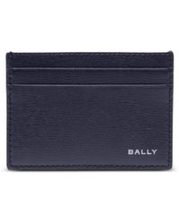 Bally - Logo-stamp Leather Cardholder - Lyst