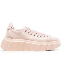 Agl Attilio Giusti Leombruni - Blondie Ties Leather Sneakers - Lyst