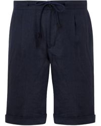 Gran Sasso - Linen Shorts - Lyst