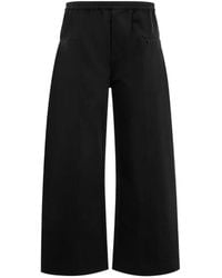 Deiji Studios - Pleated Wide-Leg Palazzo Pants - Lyst