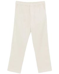 Samsøe & Samsøe - Jabari Elasticated-Waistband Trousers - Lyst