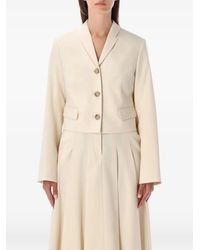 By Malene Birger - Einreihiger Harriet Cropped-Blazer - Lyst