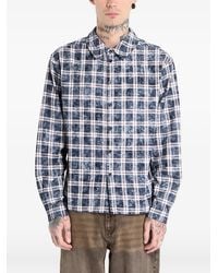 Dime - Plaid Flannel Shirt - Lyst