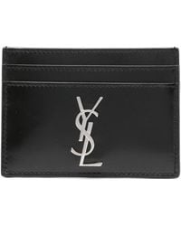 Saint Laurent - Cassandre Card Case - Lyst
