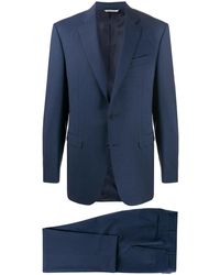 Canali - Micro Check Two-Piece Suit - Lyst