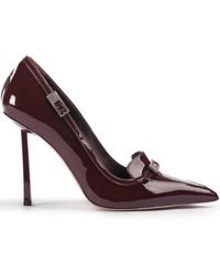 Le Silla - 100Mm Morgana Patent-Leather Pumps - Lyst