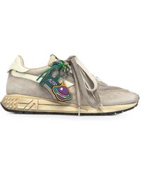 Autry - Super Vintage Suede-Panelled Sneakers - Lyst