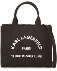 KARL LAGERFELD - Mini Rue St-Guillaume Tote Bag - Lyst