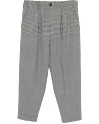 Marni - Checked Print Pants - Lyst