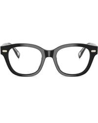 Brunello Cucinelli - Brille Mit Eckigem Gestell - Lyst