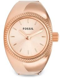 Fossil - Watch Ring 15Mm Watch - Lyst