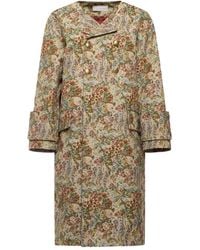Pierre Louis Mascia - Cappotto A Fiori - Lyst
