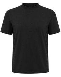 Alpha Studio - Mock-Neck Short-Sleeve T-Shirt - Lyst