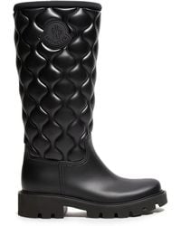 Moncler - Bottines Matelassées Kickstream À Patch Logo - Lyst