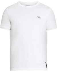 Fendi - Logo-print Cotton T-shirt - Lyst