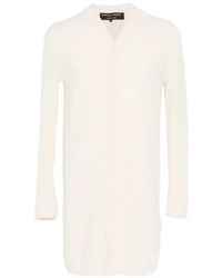 Comme des Garçons - Longline Button-Up Cardigan - Lyst