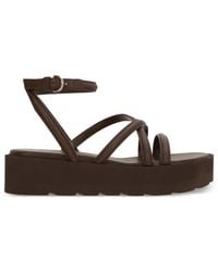 Gianvito Rossi - Strappy Platform Sandals - Lyst
