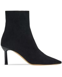 Ferragamo - 70Mm Pointed Toe Boots - Lyst