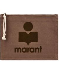 Isabel Marant - Netia コットンクラッチバッグ S - Lyst