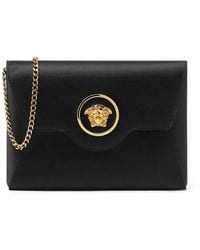 Versace - The Medusa Envelope Mini Clutch - Lyst