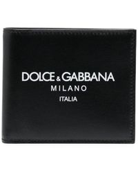 Dolce & Gabbana - Portafoglio Con Logo - Lyst