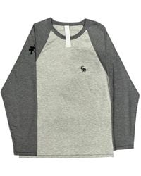 Chrome Hearts - Henley Baseball 3 Cross-Patch T-Shirt - Lyst