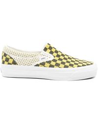 Vans - Baskets À Enfiler À Motif Damier - Lyst