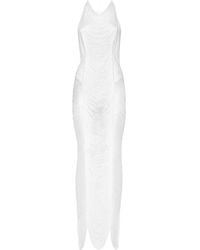 Philipp Plein - Jupe Mi-Longue À Franges - Lyst