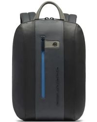 Piquadro - Colour-Block Backpack - Lyst