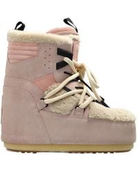 Moncler - X Moon Boot Icon Low Snow Boots - Lyst