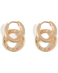 Bimba Y Lola - Tone Double-Hoop Earrings - Lyst