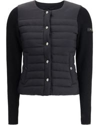 Tatras - Quilted Ribbed-Sleeves Puffer Jacket - Lyst