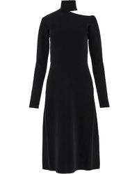 Ferragamo - カットアウト ニットドレス - Lyst