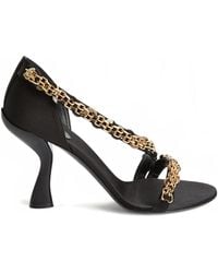 PUCCI - Emilio Sandalen Met Ketting Hak - Lyst