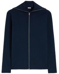 Jil Sander - Zip-Up Cardigan - Lyst