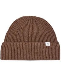 NOWADAYS - Ribbed-Knit Beanie Hat - Lyst