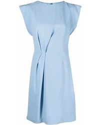 Alberta Ferretti - Gathered Detailing Minidress - Lyst