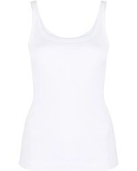 Dolce & Gabbana - Ribbed-Knit Cotton Tank Top - Lyst
