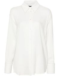 Fabiana Filippi - Long Sleeve Collared Shirt - Lyst